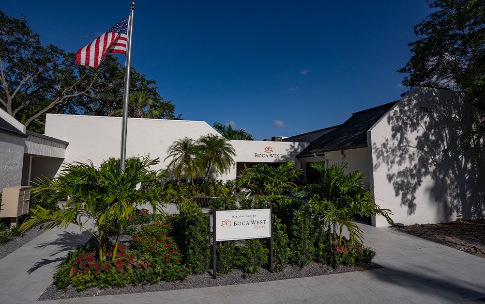 exterior of the boca west realty office