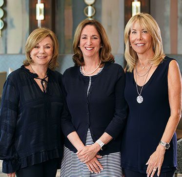 Judy Ramanow, Lisa Carlin, and Ina Tuchman